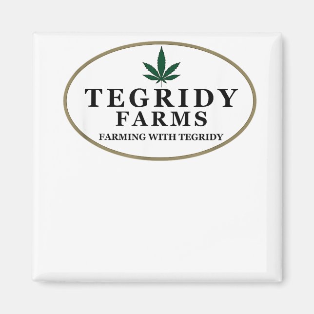 Aimant Agriculture Avec Tegridy (Devant)