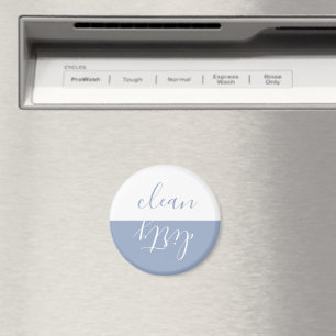 Aimant Agritourisme Cuisine Bleue Rustique Lave-vaisselle