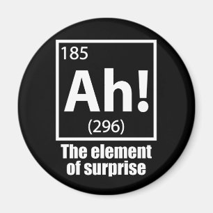 Aimant Ah ! L'élément de la plaisanterie de la chimie amu