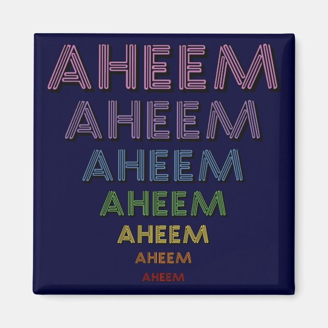 Aimant Aheem mantra (Devant)