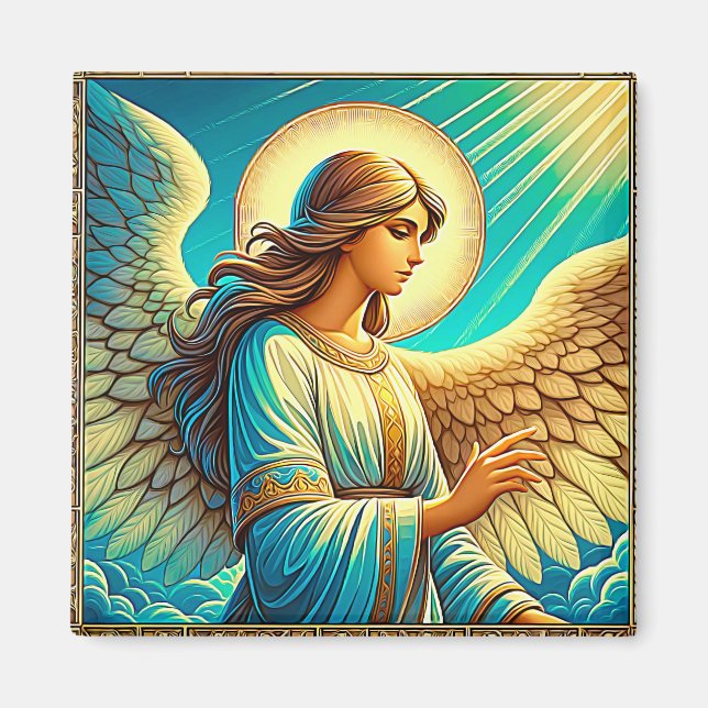 Aimant AI bel effet expressionniste Angel (Devant)