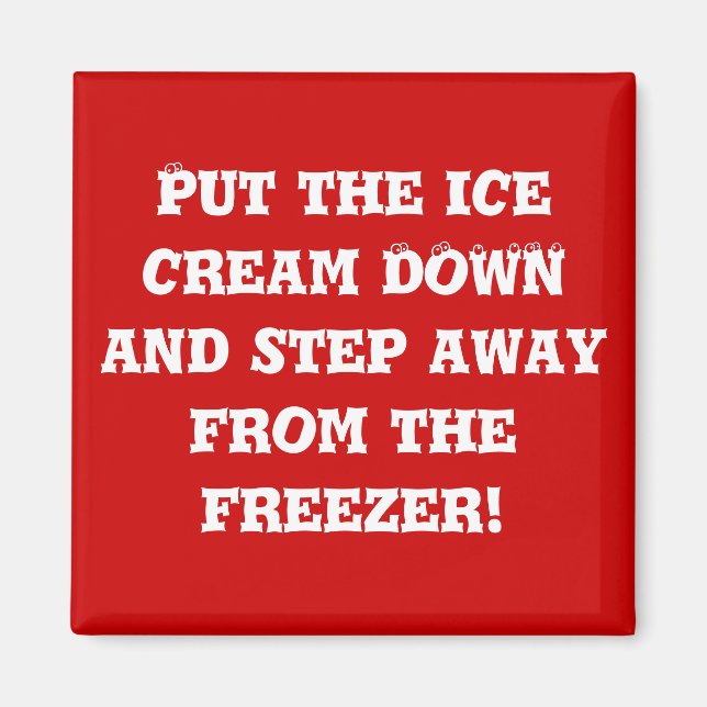 Aimant Aide à la diète #2 (Devant)