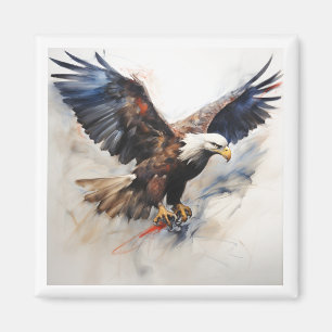 Aimant Aigle à tête blanche