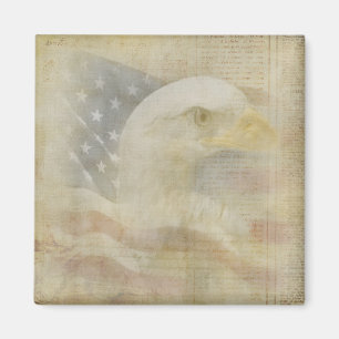 Aimant aigle américain