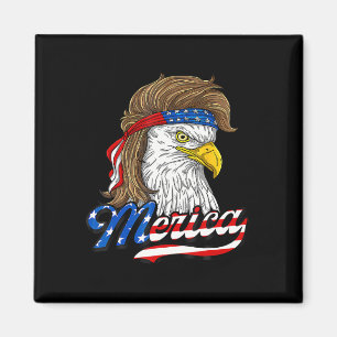 Aimant Aigle américain drapeau États-Unis 4 juillet aigle