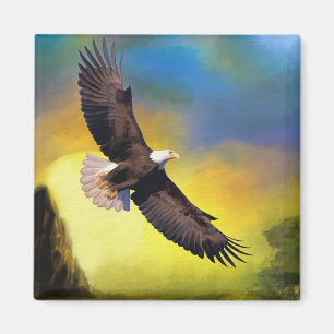 Aimant Aigle de Bald