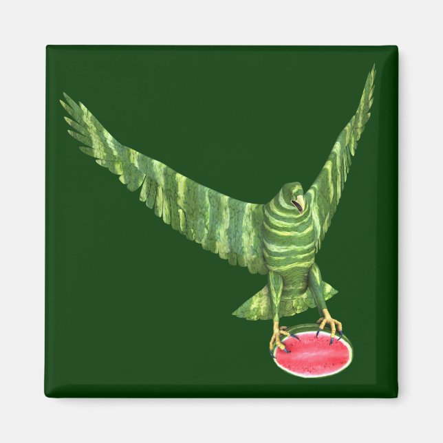 Aimant Aigle de la Fête nationale de la pastèque (Devant)