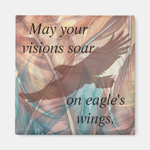 Aimant Aigle doux et plumes