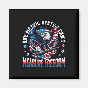 Aimant Aigle Drapeau Usa Le Système Métrique Ne Peut Mesu