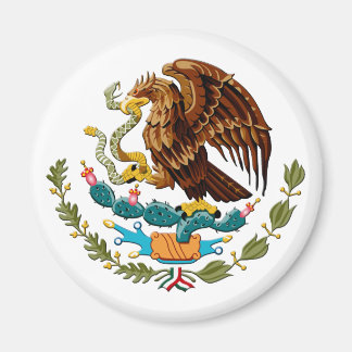Aimant Aigle et serpent Mexique Emblème pour les Mexicain