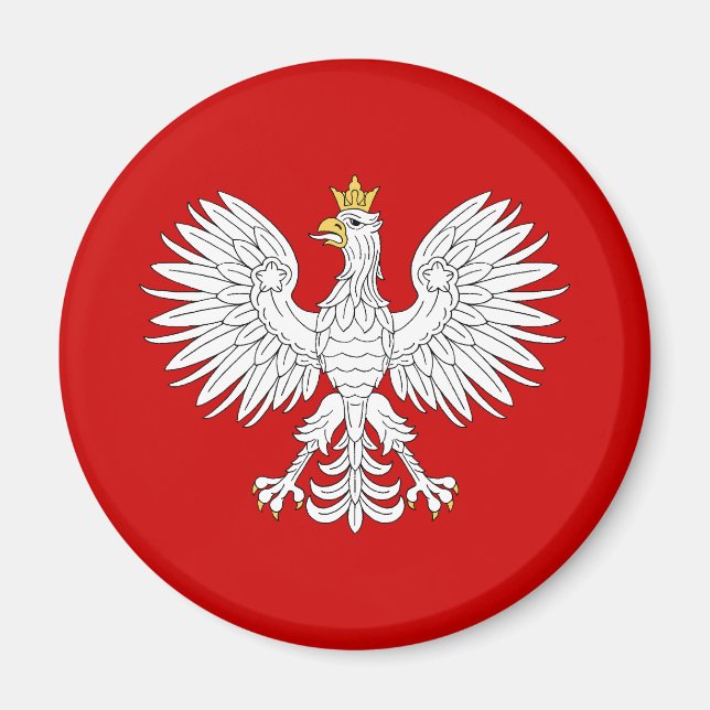 Aimant Aigle polonais (Devant)
