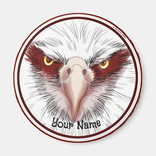 Aimant Aigle USA (Devant)