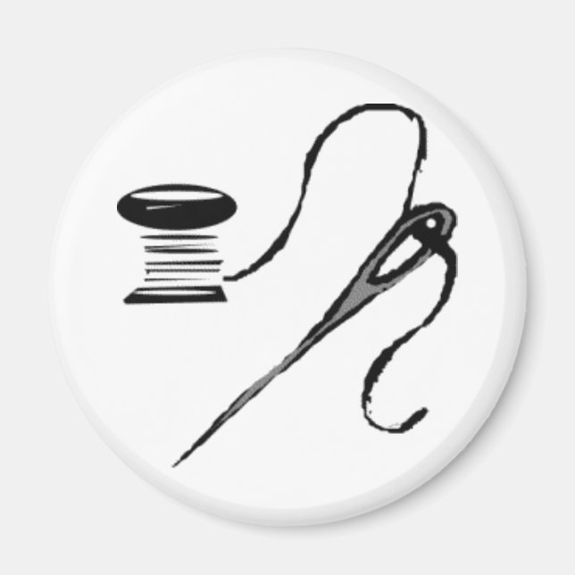 Aimant Aiguille et filetage (Devant)