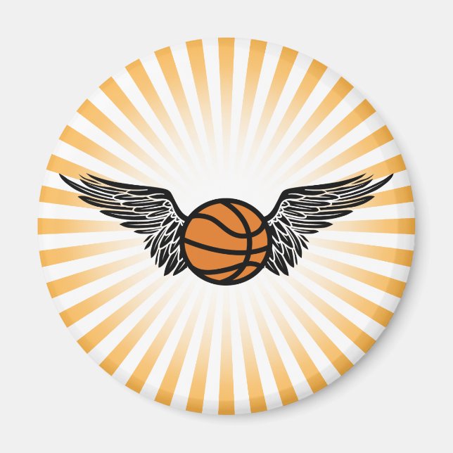 Aimant ailes de basket (Devant)