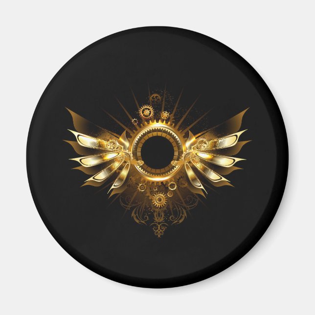 Aimant Ailes de Steampunk (Devant)