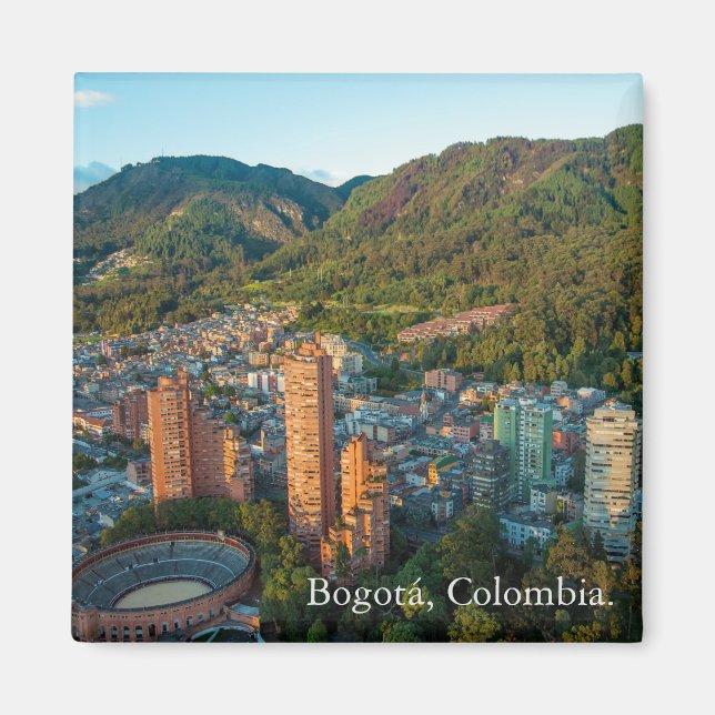 Aimant Aimant, Bogota panoramique, la Colombie (Devant)