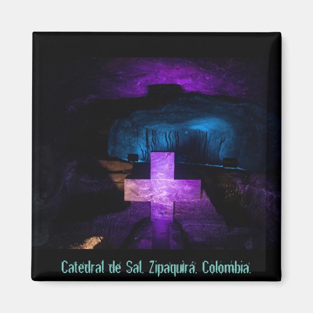 Aimant Aimant, Cathédrale de Sel, Zipaquirá, la Colombie (Devant)