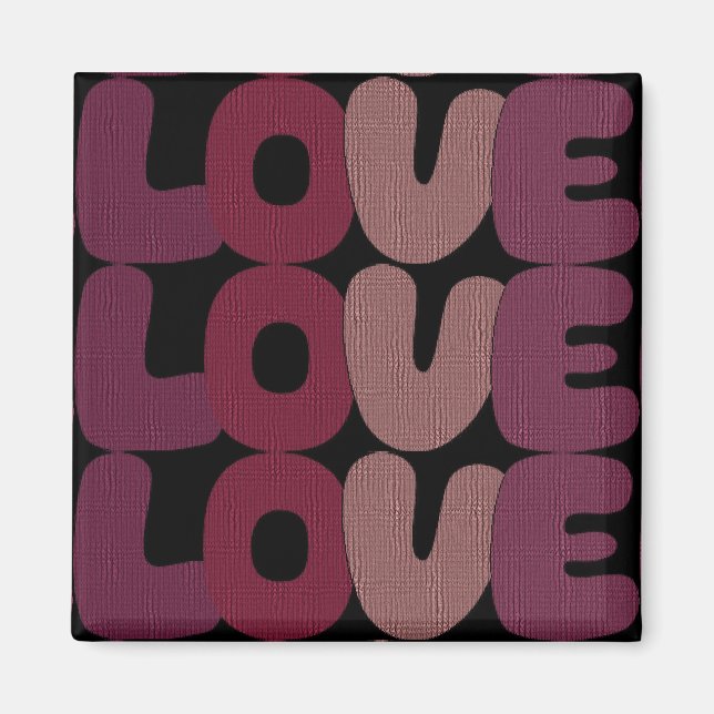 Aimant Aimer l'aimant (Devant)