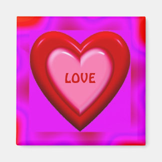 Aimant Aimer le coeur