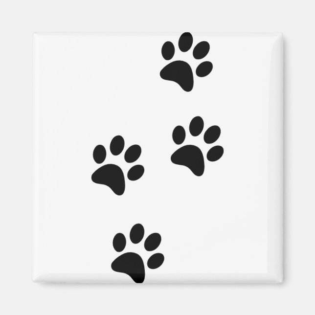 Aimant Aimer mes pattes (Devant)