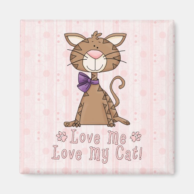 Aimant Aimez-Moi, Aimez Mon Chat (Devant)