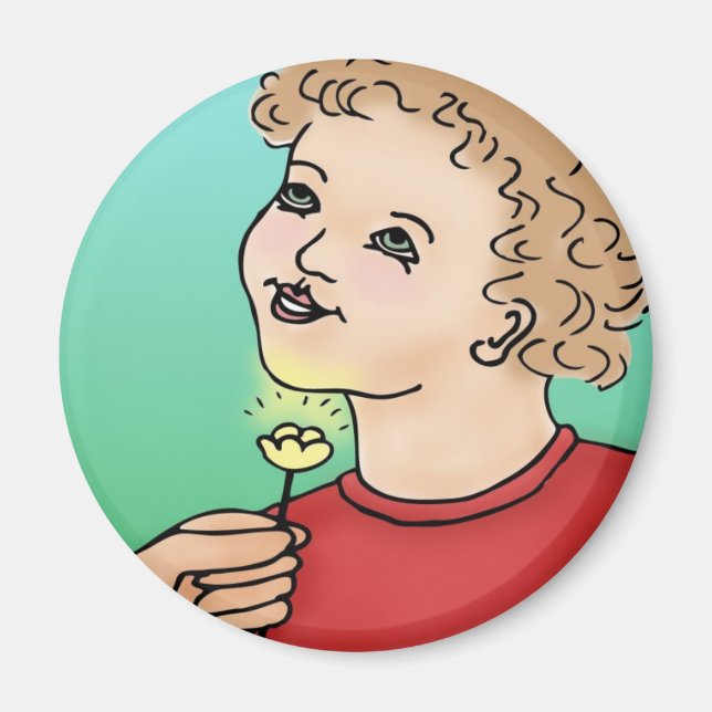 Aimant Aimez-vous le beurre, la tasse à beurre ? (Devant)