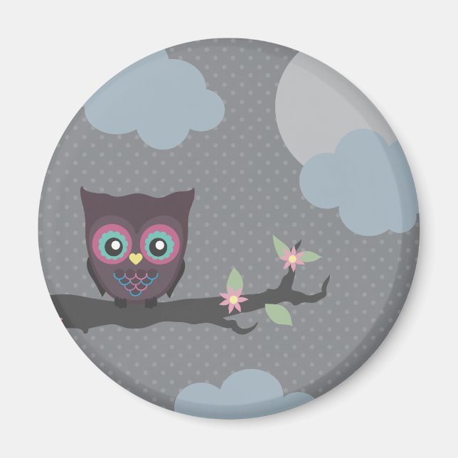 Aimant Aimez-vous les Owl-ways ! (Devant)