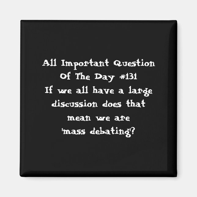 Aimant AIQOTD - #131 (Devant)