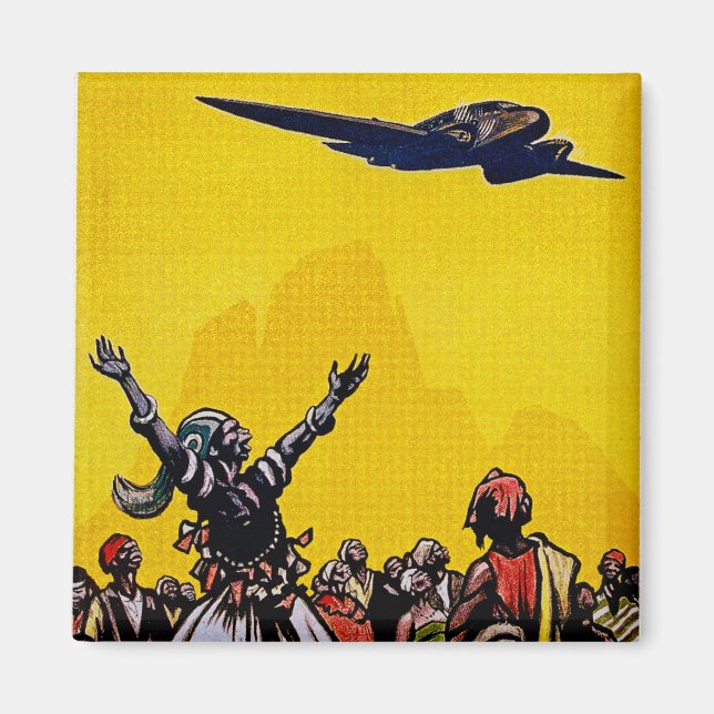 Aimant Air Afrique ~ Ligne de Bamako (Devant)