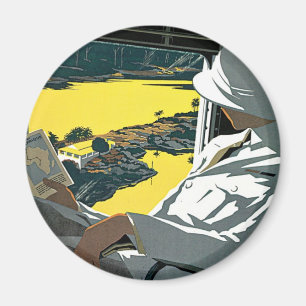 Aimant Air Afrique : Visitez L'Afrique en Avion