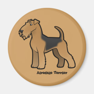Aimant airedale terrier