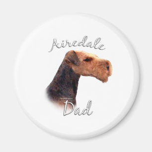 Aimant Airedale Terrier Papa 2