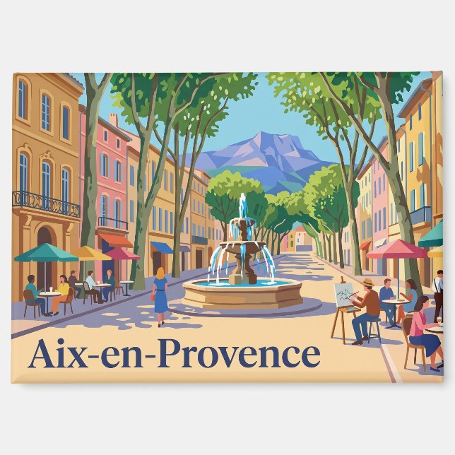 Aimant Aix-en-Provence France (Recto)