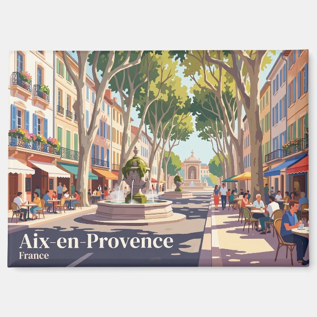 Aimant Aix-en-Provence France (Recto)
