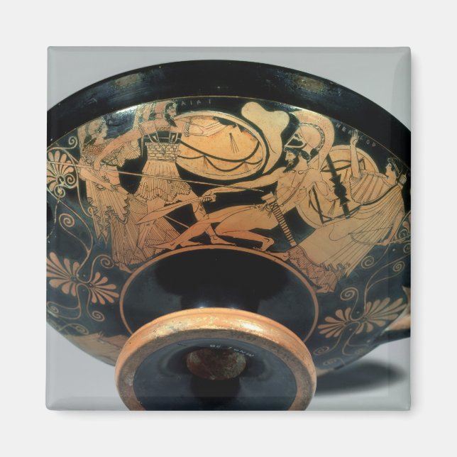 Aimant Ajax, pressé par Athena (Devant)