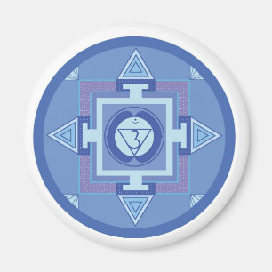 Aimant Ajna Chakra Mandala