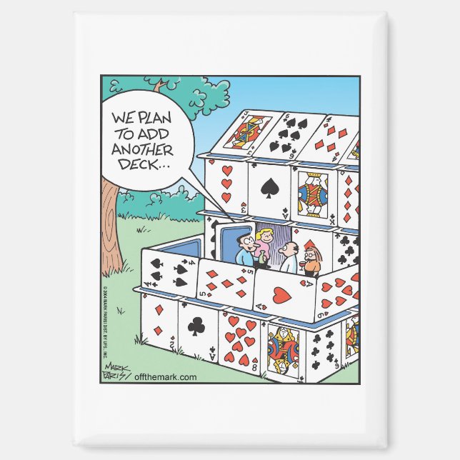 Aimant Ajouter un jeu (cartes à jouer) (Recto)