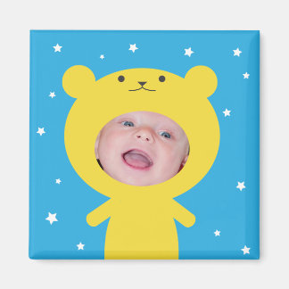Aimant Ajouter votre cadre d'ours photo