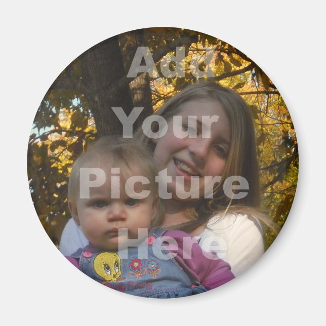 Aimant Ajouter votre propre collection d'images (Devant)