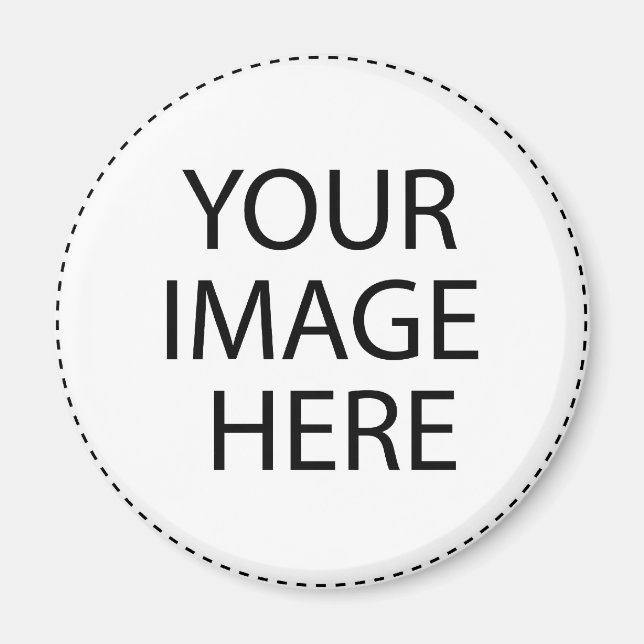 Aimant Ajouter Votre Propre Image Ou Texte (Devant)