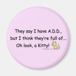 Aimant AJOUTEZ complètement de dire de Kitty