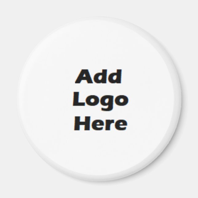 Aimant Ajoutez le logo de votre entreprise à ceci (Devant)