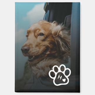 Aimant Ajoutez Votre Propre Photo Chiens Animaux de Compa