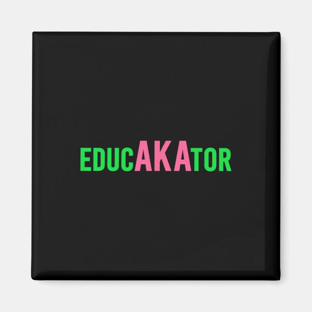 Aimant Aka Éducateur Drôles Éducateurs Et Équipe De Profe (Devant)
