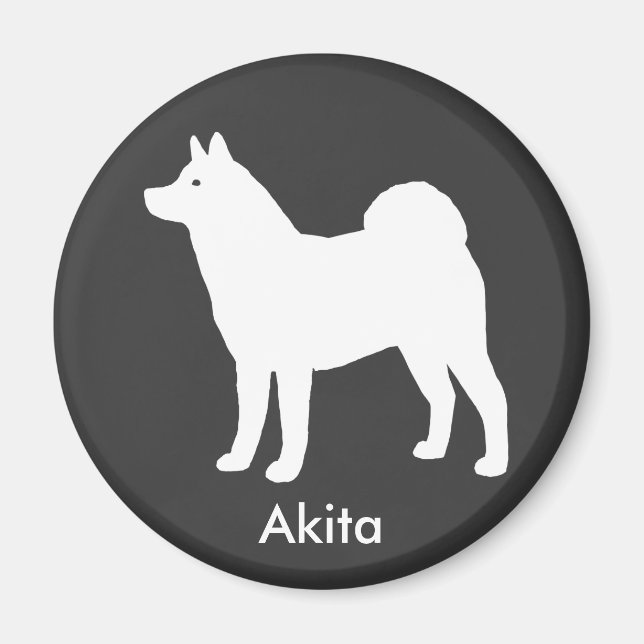 Aimant Akita (Devant)