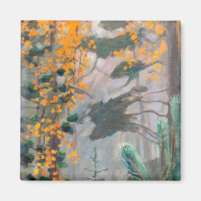 Aimant Akseli Gallen-Kallela - Autumn Forest (Devant)