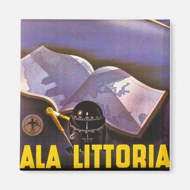 Aimant Ala Littoria (Devant)