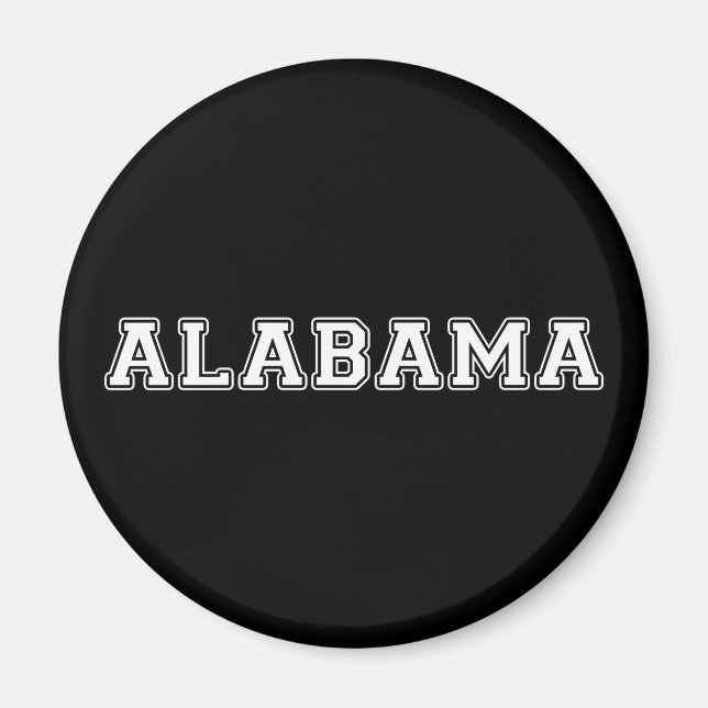 Aimant Alabama (Devant)