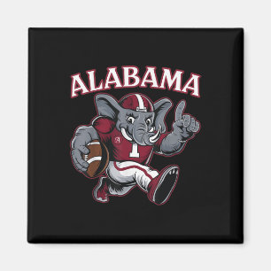 Aimant Alabama Al Sports Vintages Amour Amour Eléphant An
