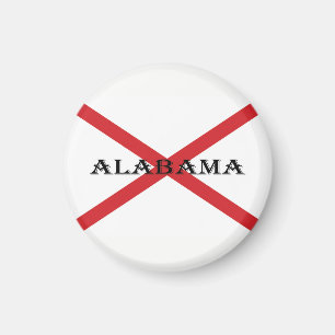 Aimant Alabama and Flag macn